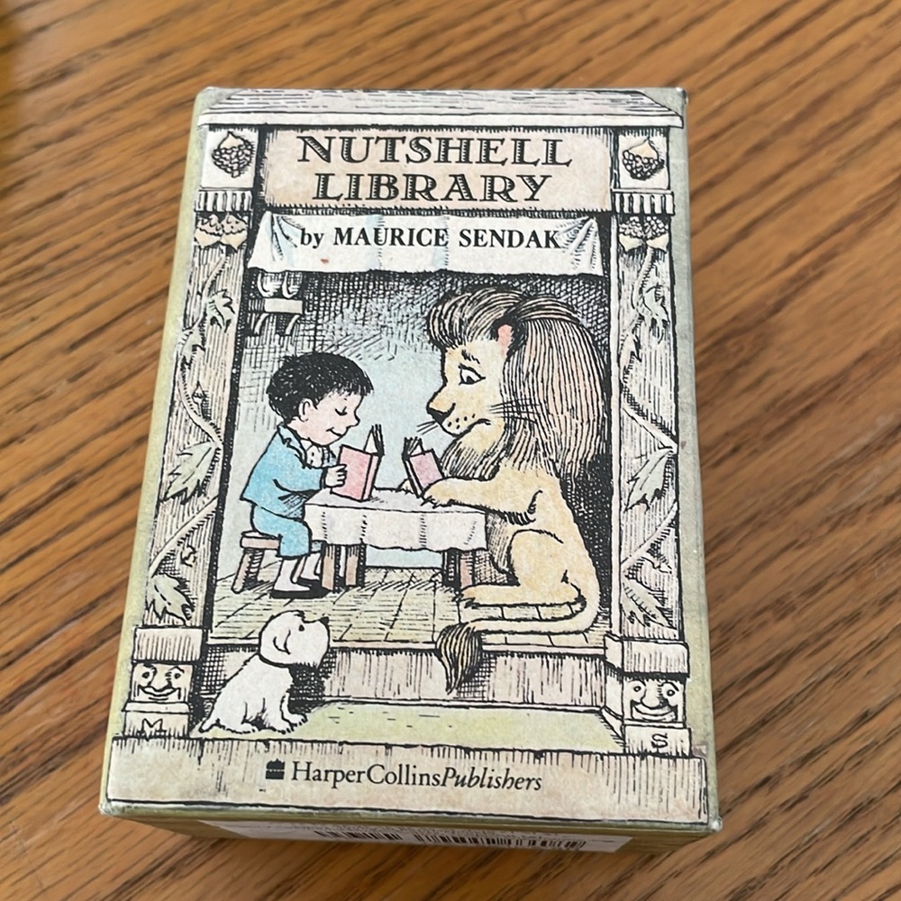 Vintage Nutshell Library 1st Edition 1962 By Maurice Sendak 4 Book Box Set - Picture 4 of 5